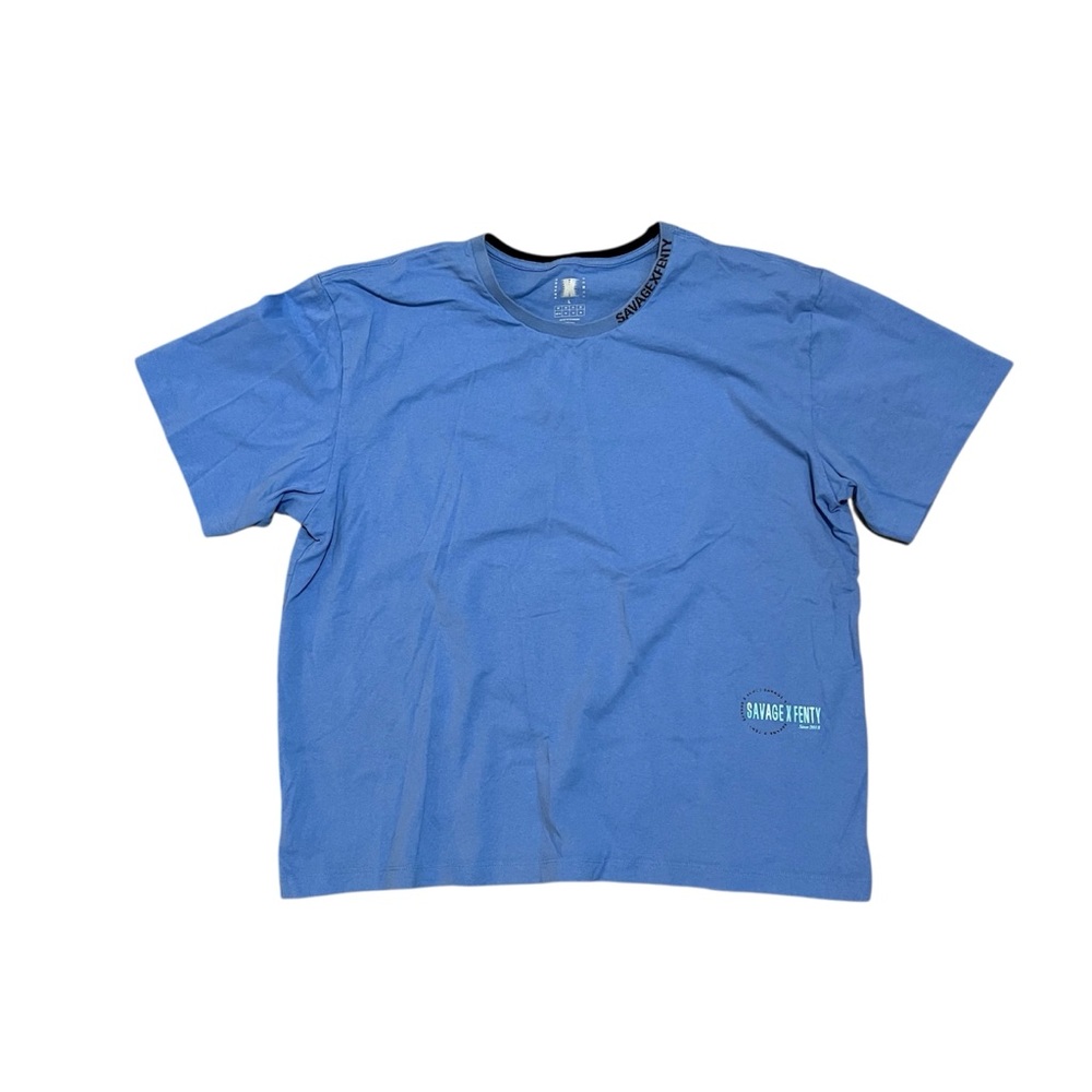Savage x Fenty blue shirt